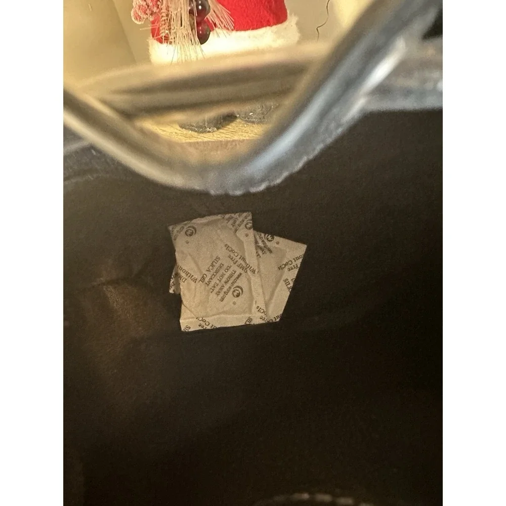 COACH Snowflake Small Bucket Bag ‎ Print Purse Charm Not Included